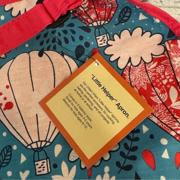 Urban Infant Little Helper Balloon Pattern Apron - Picture 2 of 4